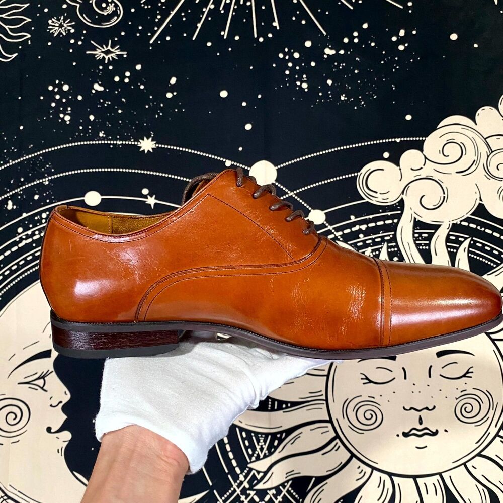 Florsheim 12528-221 Men's 12 Brown Leather Derby Dress Shoes Formal Business - Picture 7 of 7
